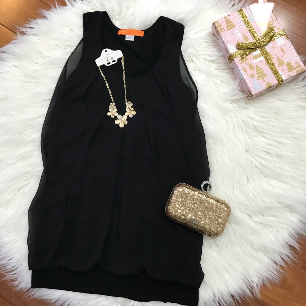 Cynthia Cynthia Steffe Black Sleeveless Dress